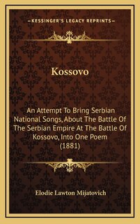 Front cover_Kossovo