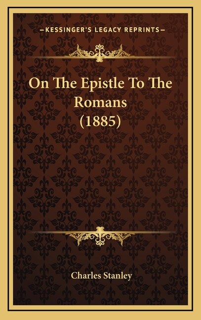 Front cover_On The Epistle To The Romans (1885)