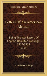 Front cover_Letters Of An American Airman