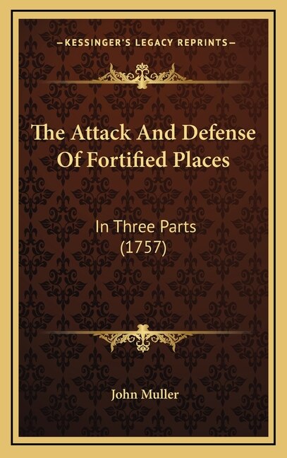 Couverture_The Attack and Defense of Fortified Places