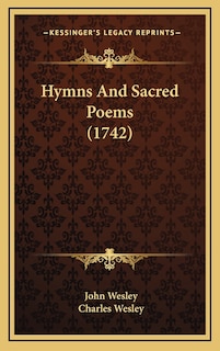 Couverture_Hymns And Sacred Poems (1742)