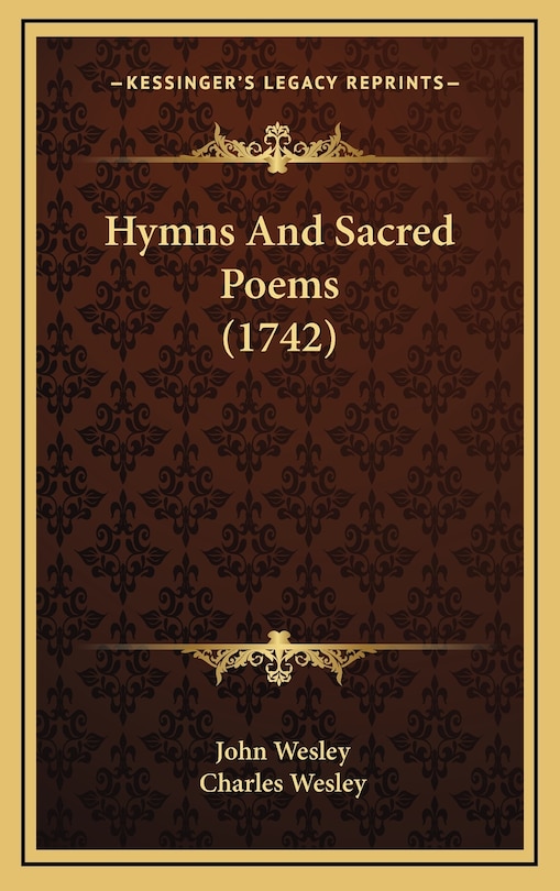 Couverture_Hymns And Sacred Poems (1742)