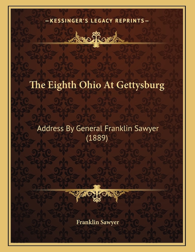 Couverture_The Eighth Ohio At Gettysburg