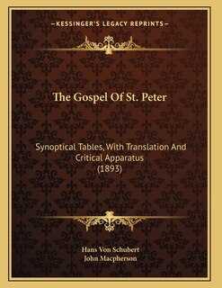 Front cover_The Gospel Of St. Peter