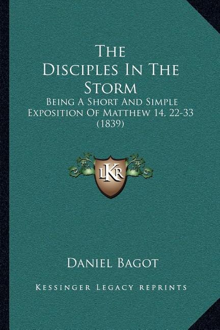 Couverture_The Disciples In The Storm