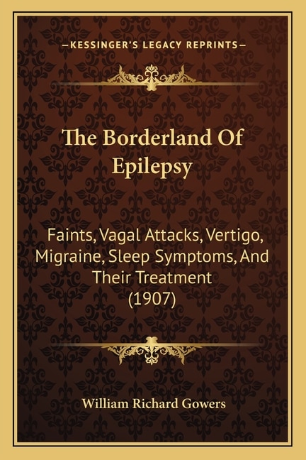 Front cover_The Borderland Of Epilepsy