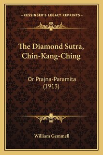 Front cover_The Diamond Sutra, Chin-Kang-Ching