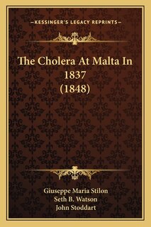 Front cover_The Cholera At Malta In 1837 (1848)
