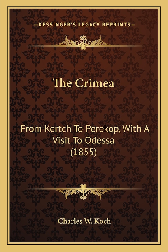 Front cover_The Crimea