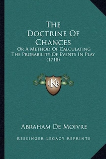 Front cover_The Doctrine Of Chances