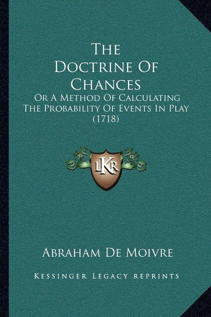Front cover_The Doctrine Of Chances