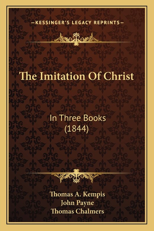 Front cover_The Imitation of Christ