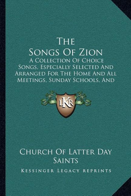 Couverture_The Songs Of Zion