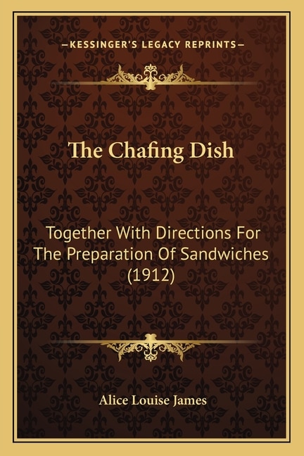 Front cover_The Chafing Dish