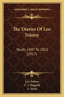 Front cover_The Diaries Of Leo Tolstoy