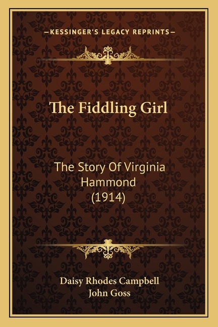 Front cover_The Fiddling Girl