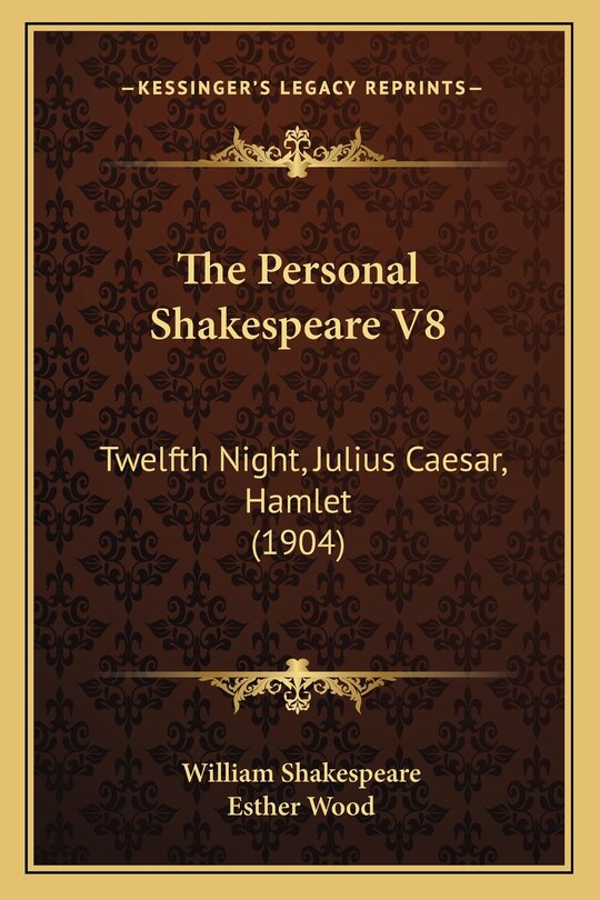 Front cover_The Personal Shakespeare V8