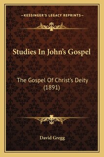 Front cover_Studies In John's Gospel