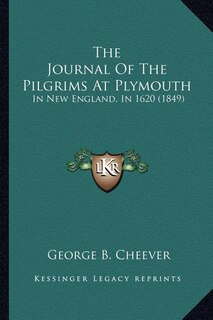 Couverture_The Journal Of The Pilgrims At Plymouth