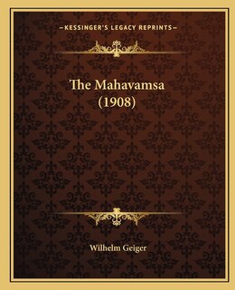 Front cover_The Mahavamsa (1908)