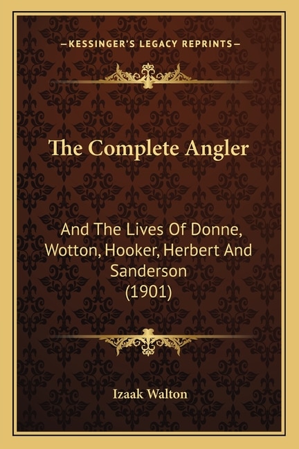 Front cover_The Complete Angler