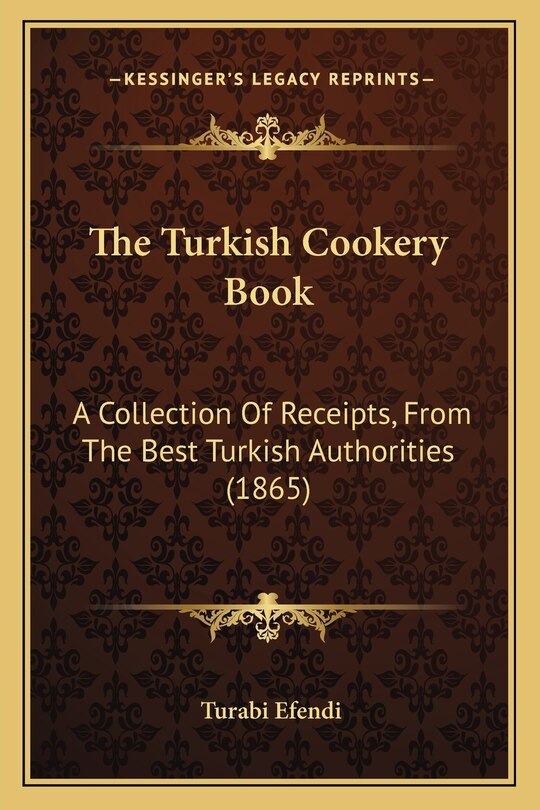 Front cover_The Turkish Cookery Book