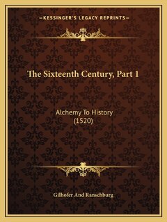 Couverture_The Sixteenth Century, Part 1