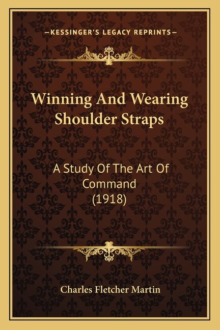 Couverture_Winning And Wearing Shoulder Straps