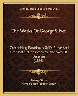 Couverture_The Works of George Silver