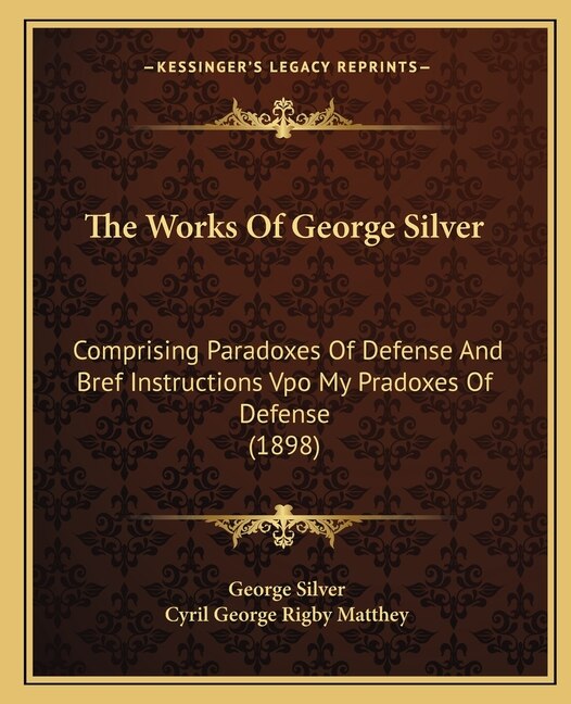 Couverture_The Works of George Silver