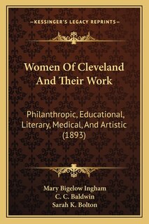 Front cover_Women Of Cleveland And Their Work