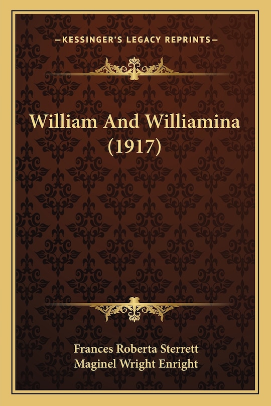 Front cover_William And Williamina (1917)
