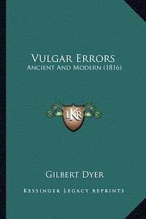 Couverture_Vulgar Errors