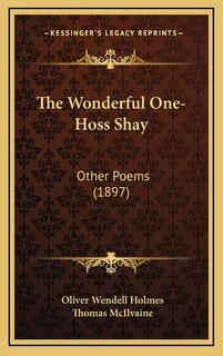 Couverture_The Wonderful One-Hoss Shay