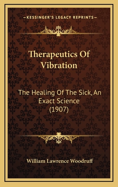 Couverture_Therapeutics Of Vibration