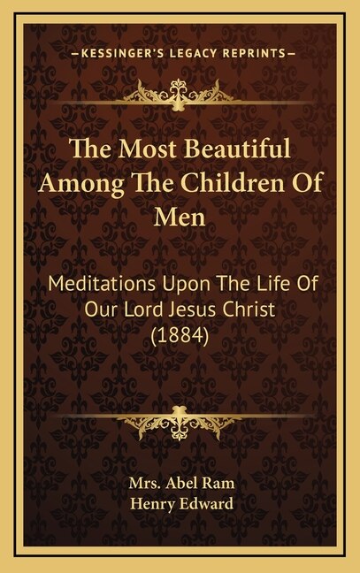 Front cover_The Most Beautiful Among the Children of Men