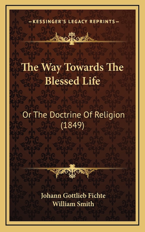 Front cover_The Way Towards the Blessed Life
