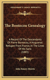 Front cover_The Bontecou Genealogy