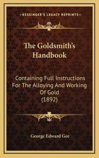 Front cover_The Goldsmith's Handbook