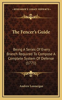 Couverture_The Fencer's Guide