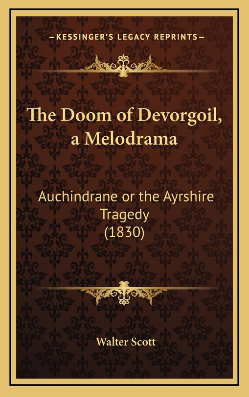 Couverture_The Doom of Devorgoil, a Melodrama
