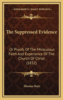 Front cover_The Suppressed Evidence
