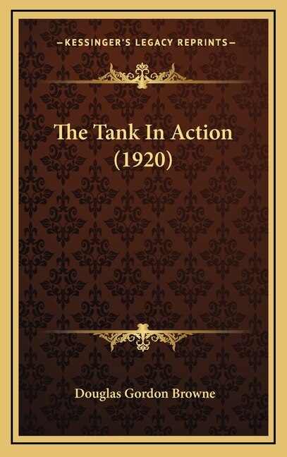 Front cover_The Tank In Action (1920)