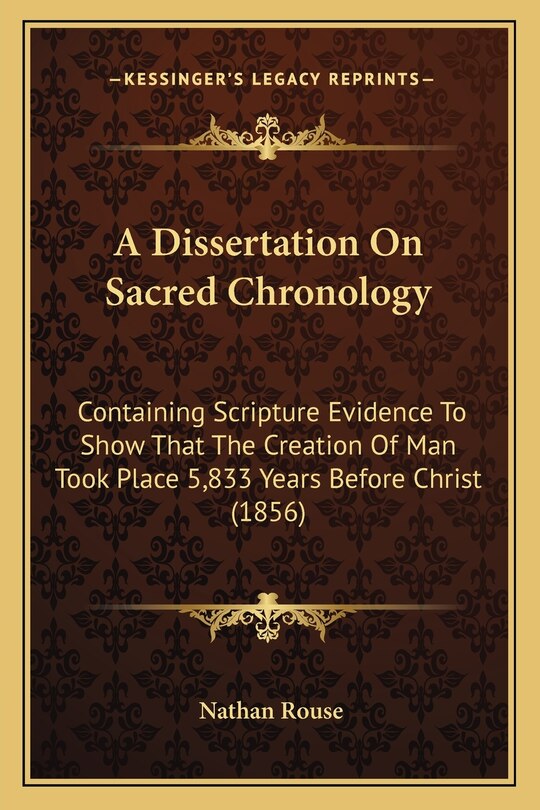 Couverture_A Dissertation On Sacred Chronology