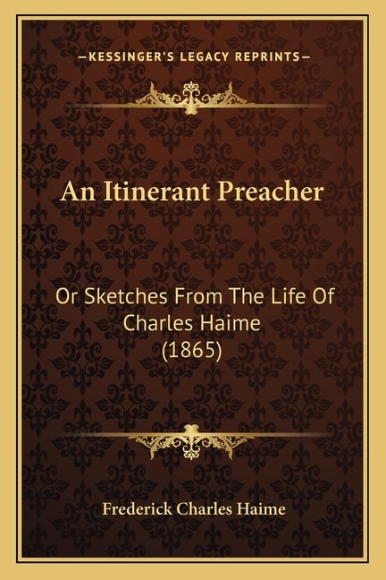 Couverture_An Itinerant Preacher
