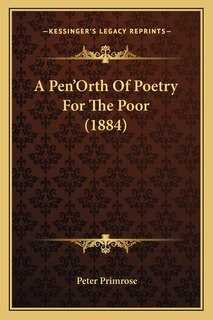 Front cover_A Pen'Orth Of Poetry For The Poor (1884)