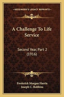 Couverture_A Challenge To Life Service