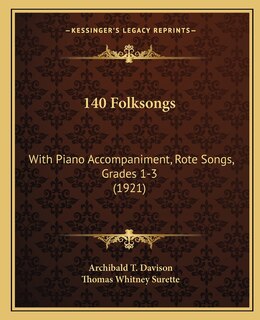 Front cover_140 Folksongs