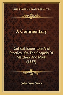 Front cover_A Commentary