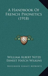 Front cover_A Handbook Of French Phonetics (1918)